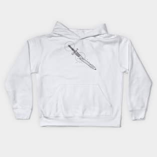 Broken longsword Kids Hoodie